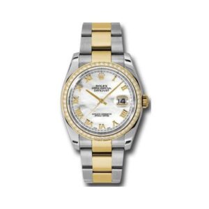 Datejust Stainless Steel & 18Kt Yellow Gold 36Mm