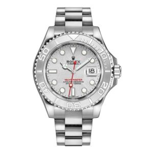 Yacht Master 116622-0002 Silver Dial Platinum Bezel 40Mm Oystersteel