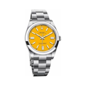 Oyster Perpetual 41Mm Stainless Steel W/ Yellow Dial
