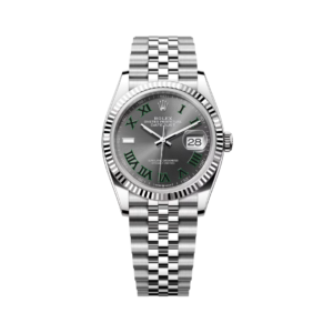 Datejust 126234-0045 Oystersteel-White Gold Gray Dial 36mm