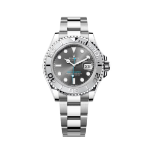 Yacht Master 126622-0001 Dark Rhodium Platinum Bezel Oystersteel 40mm Gray Dial Chronometer