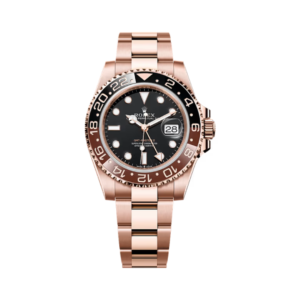 Gmt Master II Root Beer 126715CHNR-0001 Full Rose Gold 40mm