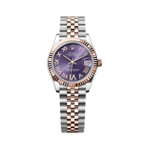 Datejust 278271-0020 Oystersteel-Everose Gold Aubergine Dial 31mm