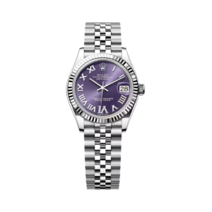 Datejust 278274-0026 Oystersteel-White Gold Aubergine Dial 31mm