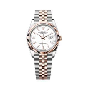 Datejust 126231-0017 Oystersteel-Everose Gold White Dial 36mm