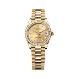 Datejust 278288RBR-0022 Yellow Gold Champagne Dial 31mm