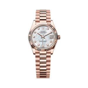 Datejust 278275-0009 Everose Gold White MOP Dial 31mm