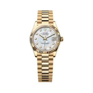 Datejust 278278-0010 Yellow Gold White MOP Dial 31mm Chronometer