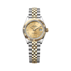 Oyster Perpetual Datejust 279173-0009 Champagne Roman Dial 28Mm Steel And Yellow Gold