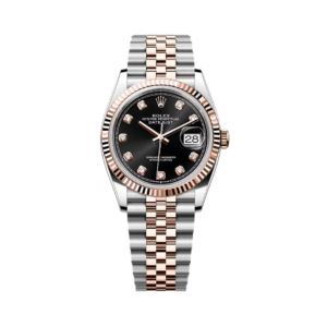 Datejust 126231-0019 Oystersteel-Everose Gold Bright Black Dial 36mm