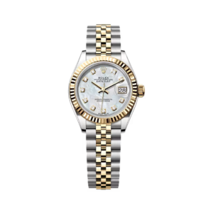 Oyster Perpetual Datejust 279173-0013 Mother Of Pearl 28Mm 18K Yellow Gold And Steel