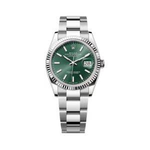 Datejust 126234-0052 Oystersteel-White Gold Mint Green Dial 36mm