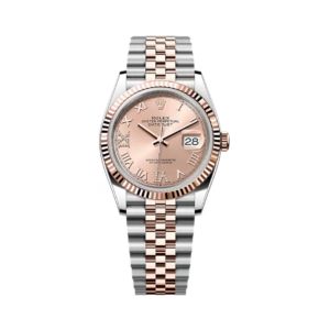Datejust 126231-0027 Oystersteel-Everose Gold Rose Dial 36mm