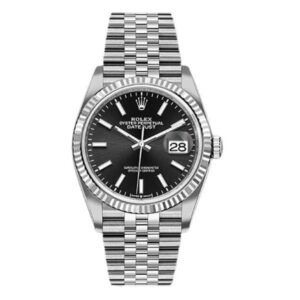 Datejust 126234 BKIJ Black Index Dial 36 Oystersteel Jubilee Bracelet