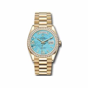 Day-Date 18Kt Yellow Gold 36Mm Diamond Bezel