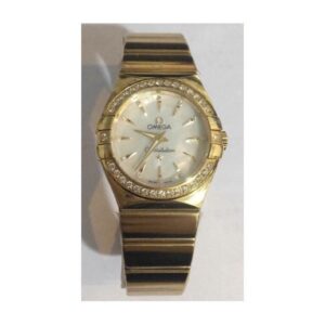 Constellation Yellow Gold 27Mm Mother Of Pearl Dial