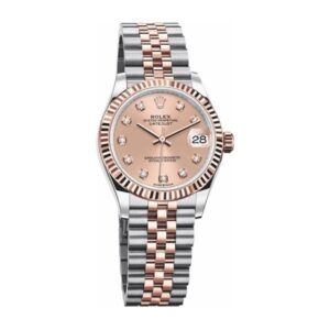 Datejust 278271 Pkdj Fluted Bezel 31Mm Pink Diamond Dial