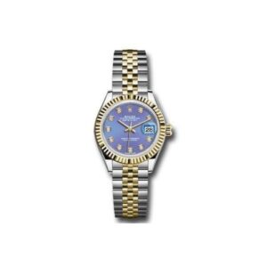 Datejust 279173 Ldj Purple Diamond Dial 28Mm Steel And 18Kt Yellow Gold