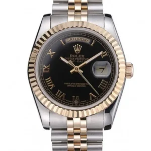 Rolex Day-Date 36mm Black Dial SRL78 Super Clone
