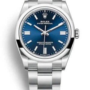 Rolex Oyster Perpetual Lady 36mm Blue Dial