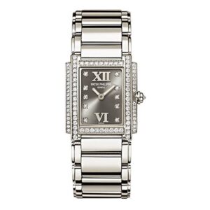 Twenty~4 4908/200G-001 18Kt White Gold With Diamond-Set Bezel