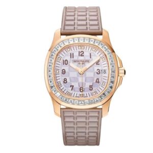 Aquanaut 5072R-001 Luce Beige 18K Rose Gold MOP Dial