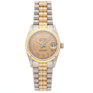 Datejust 31Mm Tridor Automatic Roman Bronze Dial Midsize