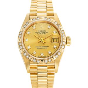 Datejust 26 Diamond Bezel Champagne Diamond Dial ?