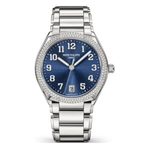 Twenty~4 7300/1200A-001 Blue Sunburst Dial Diamond-Set Bezel 36Mm Stainless Steel