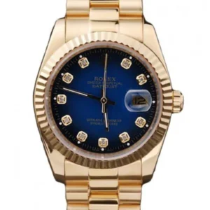 ROLEX DATEJUST 36MM BLUE DIAL SRL71 SUPER CLONE