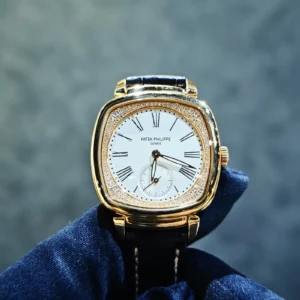 BRAND NEW 7041R 7041 GONDOLO SILVERY DIAL DIAMOND MANUAL WINDING 30 MM