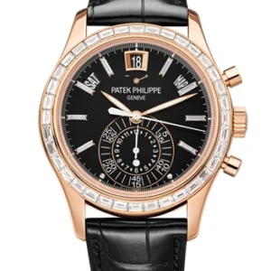 Annual Calendar Chronograph 5961R-010 Bull?s Eye Black Dial Rose Gold 40.5mm