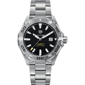 Aquaracer 300M Black Dial Calibre 5 Automatic Steel Men?s Watch 43mm WAY2010.BA0927