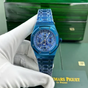 Audemars Piguet Royal Oak Perpetual Calendar 26579CS Blue APS 41mm Super Clone