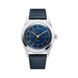 Baltic HMS 002 Blue Gilt Automatic Miyota Blue Dial 38mm