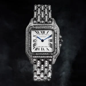 Cartier Panth?re de Cartier Diamond Mini Watch ? Luxury White Gold Jewelry Timepiece