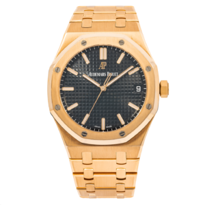 Audemars Piguet Royal Oak 15510OR Rose Gold Black Dial 41mm ? Luxury Automatic Watch