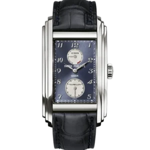 Patek Philippe 5101G-001 Blue Dial White Gold Gondolo Tourbillon Gem-Set Rectangular Watch 33.4mm