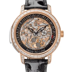 Patek Philippe 5304/301R-001 Skeleton Dial Rose Gold Minute Repeater Perpetual Calendar 43mm