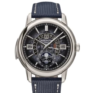 Patek Philippe 5316/50P-001 Blue Sapphire Dial Platinum Tourbillon Minute Repeater 40.2mm