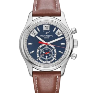 Annual Calendar Chronograph 5960/01G-001 Blue Dial White Gold 40.5mm