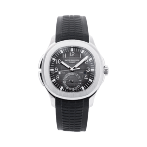 Aquanaut 5164A-001 Dual Time 40.8Mm Black Dial