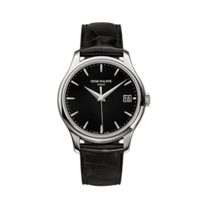 Calatrava 5227G-010 18K White Gold Black Index Dial 39mm