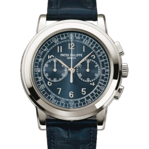 Patek Philippe Chronograph 5070P-001 Blue Dial Platinum  Watch 42mm