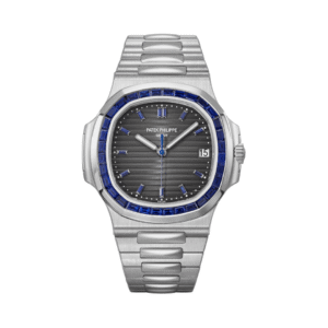 Nautilus 5711/111P-001 Blue Sapphire Baguette Platinum