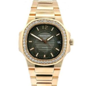 Patek Philippe Nautilus 7010/1R Rose Gold Women?s Watch 32mm Quartz
