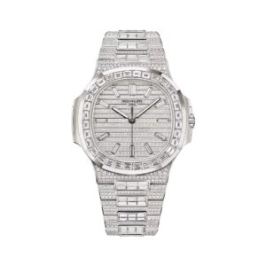 Nautilus Haute Joaillerie 5811/1460G-001 White Gold Full Diamond 41mm