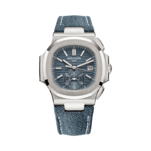 Nautilus self-winding 5980/60G-001 Blue Dial