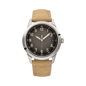 Calatrava 5226G-001 18Kt White Gold Textured Charcoal Grey Dial 40mm Chronometer