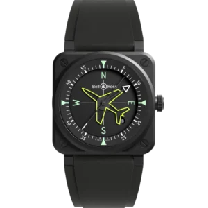 Bell & Ross BR-03 Gyrocompass 41mm ? Luxury Aviation-Inspired Ceramic Watch